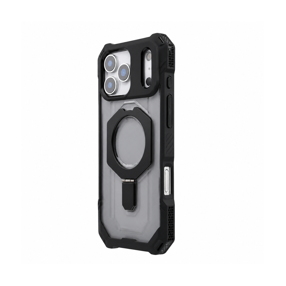 TEKNE Titan Defender Case for iPhone 17 Pro Max-Black