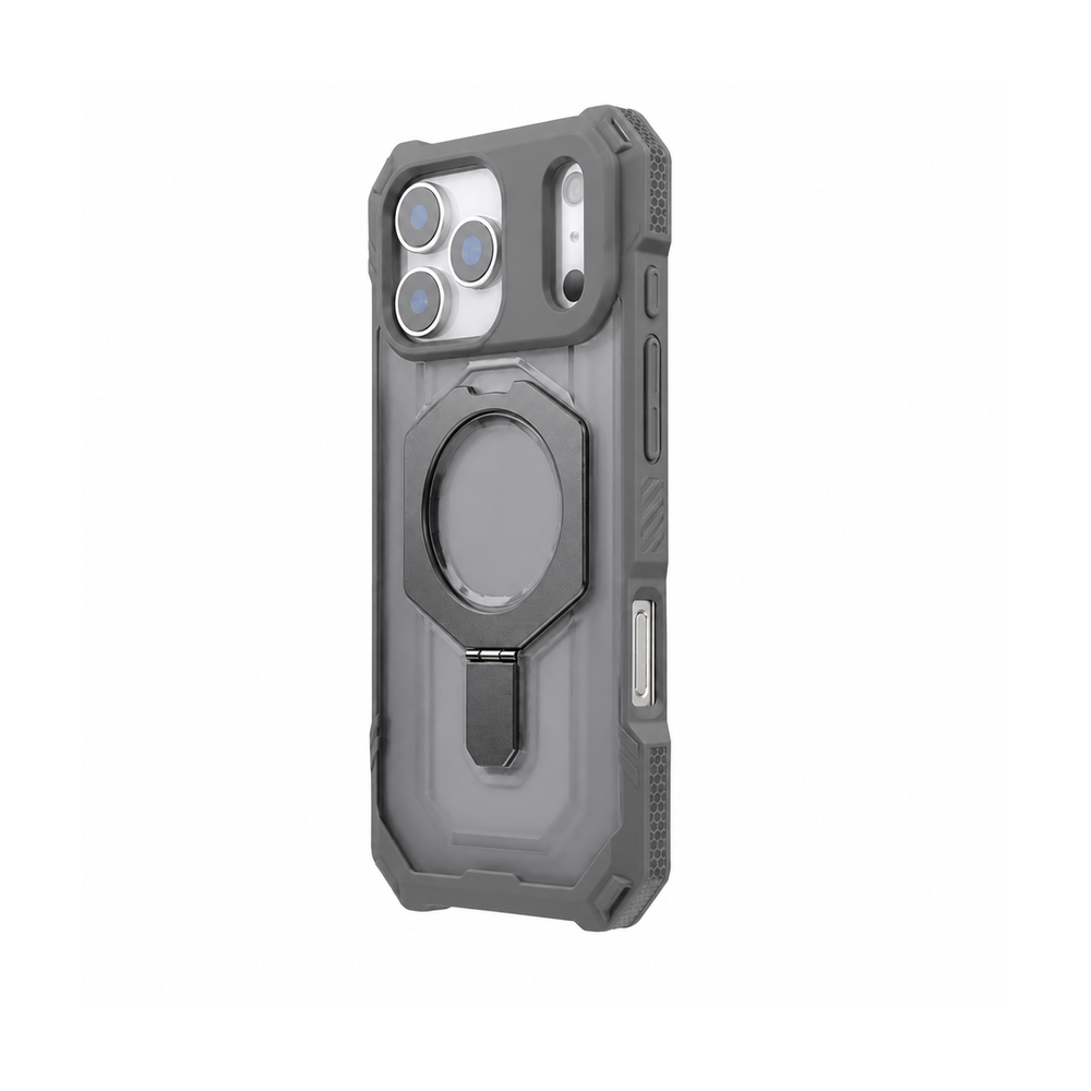 TEKNE Titan Defender Case for iPhone 17 Pro Max-grey