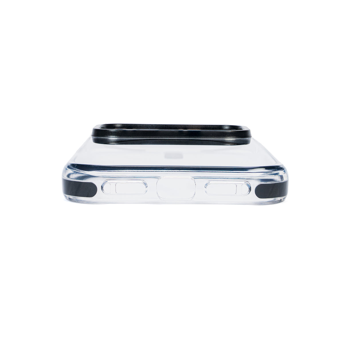 Tekne clear vault case for iPhone 18 Pro- Black