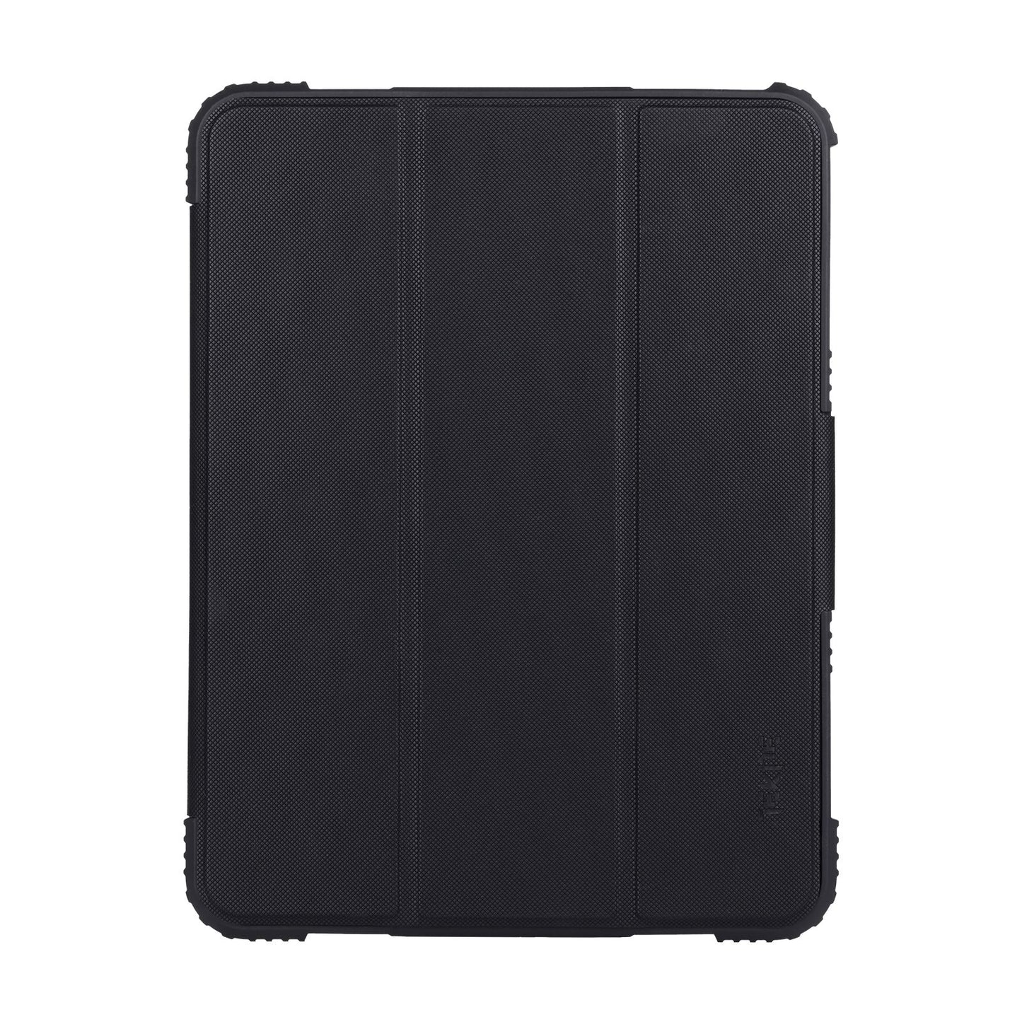 Tekne Shockproof Vegan Leather Case for iPad Pro 11 M4 | Stand Function | Drop Protection - Black