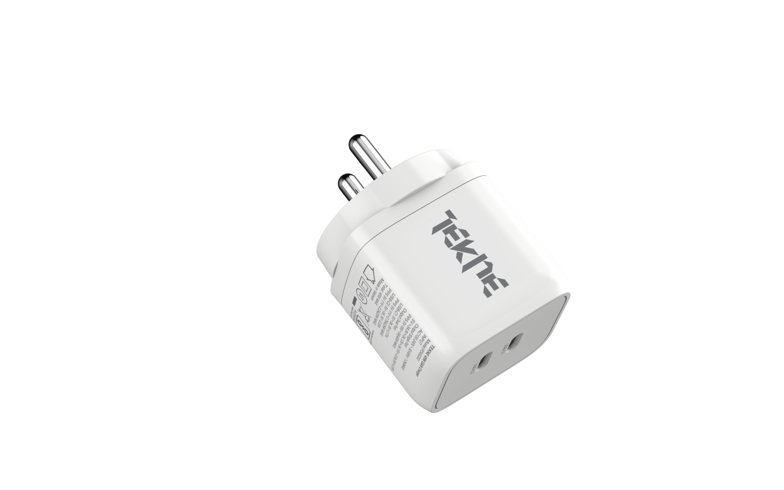 TEKNE 45W Dual Port GaN Charger