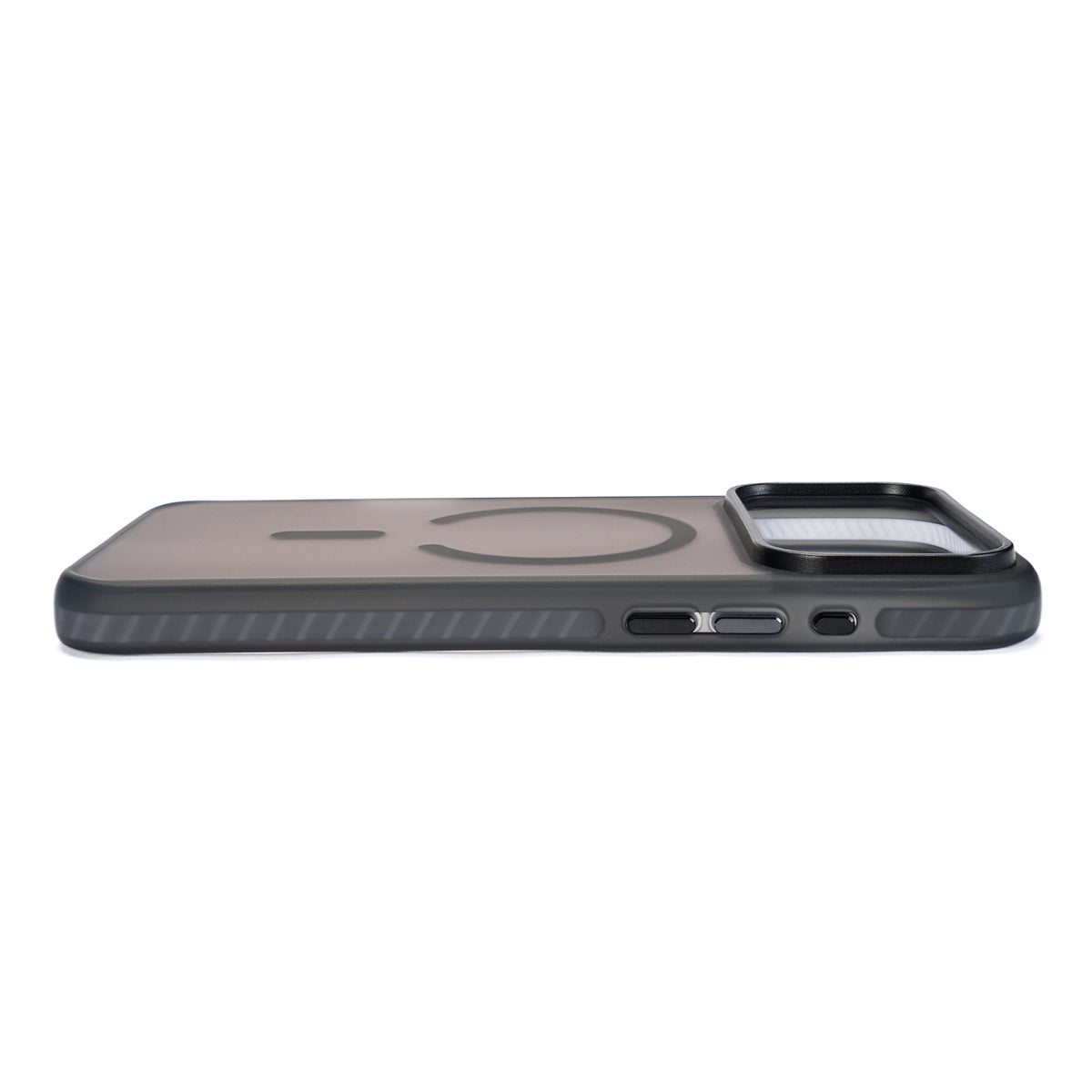 Tekne Clear Frost Hybrid case for iPhone 18 ProMax- Black