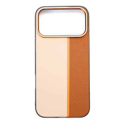 Tekne TwoTone Leather Case for iPhone 18 ProMax- Brown