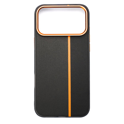 Tekne TwoTone Leather Case for iPhone 18 ProMax- Black