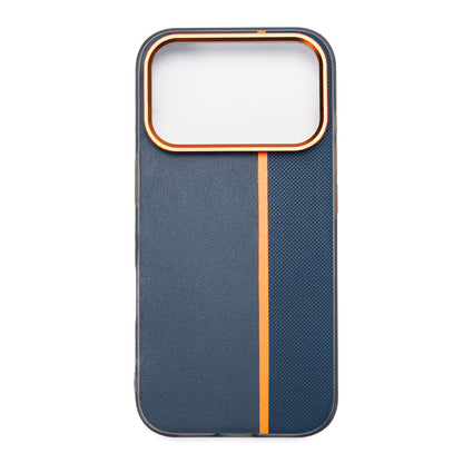 Tekne TwoTone Leather Case for iPhone 18 Pro- Blue