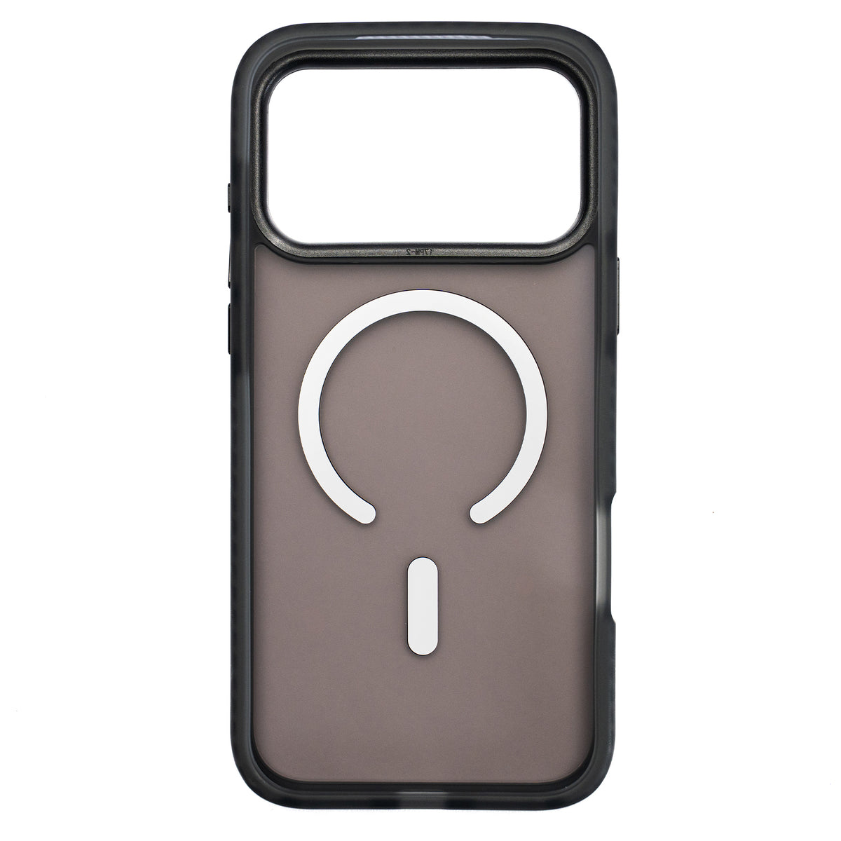 Tekne Clear Frost Hybrid case for iPhone 18 ProMax- Black