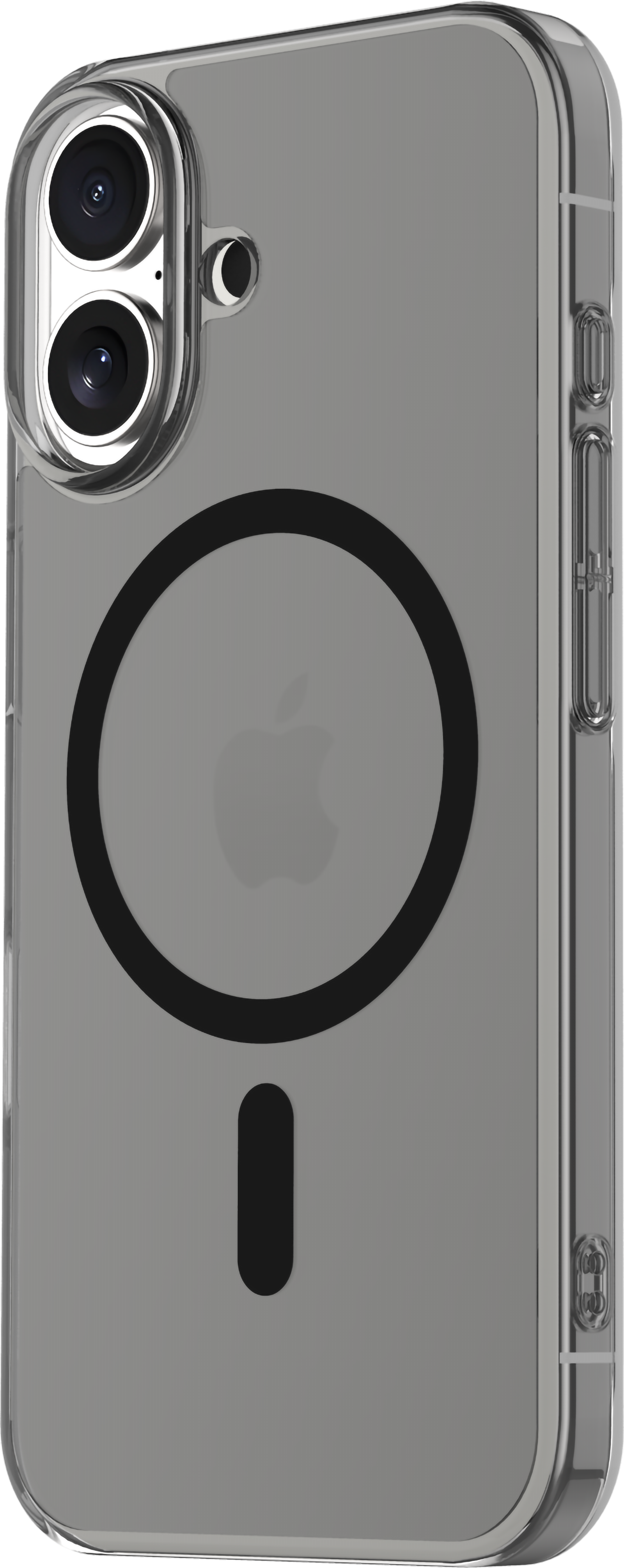 Tekne Crystal Hybrid Case  for iPhone 17 -Clear Black