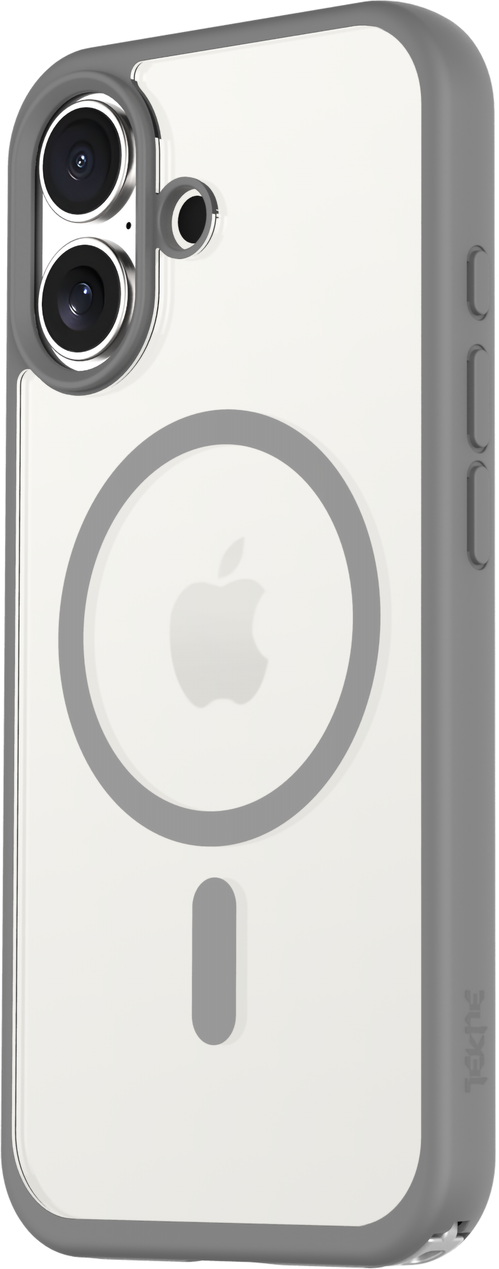 TEKNE Hybrid Protective case for iPhone 17-Grey