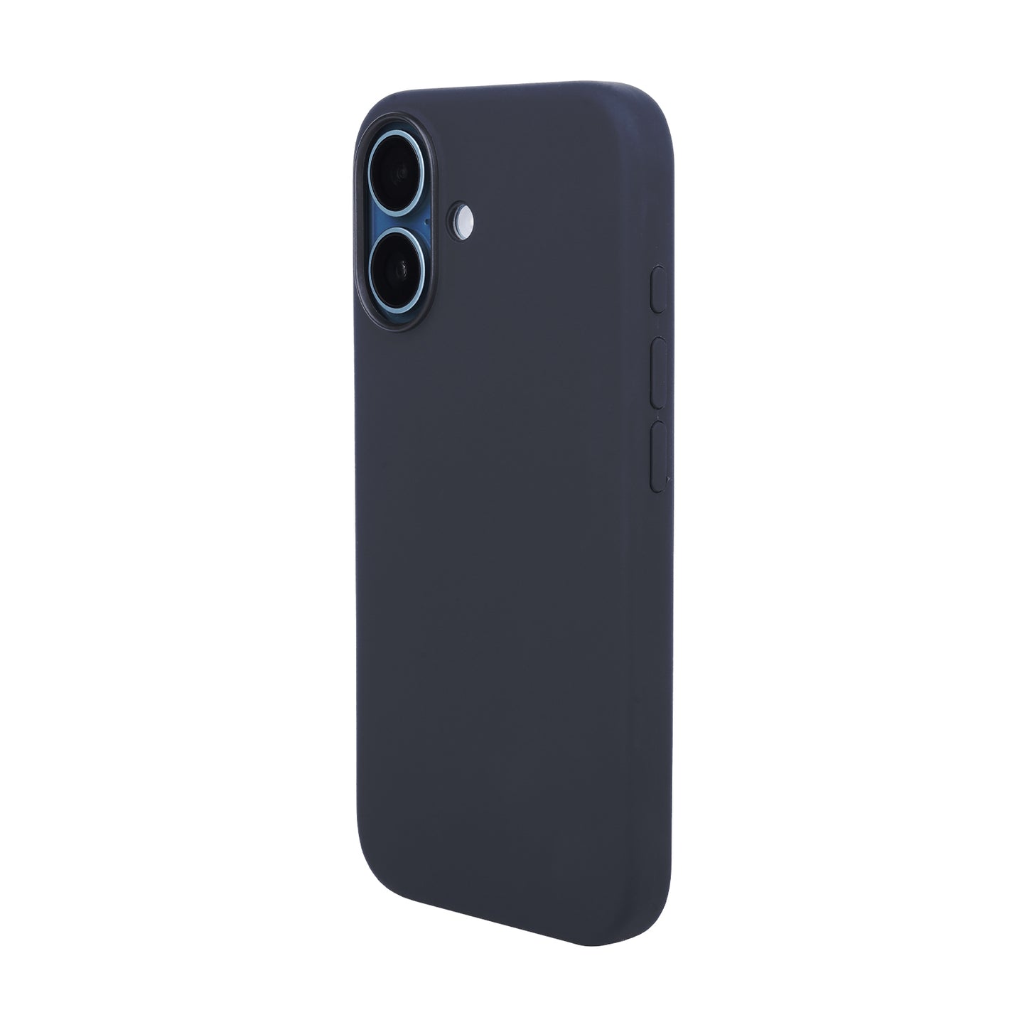 Tekne Silicone Case for iPhone 16 | Soft-Touch Grip | Shockproof & Wireless Charging Compatible - Black