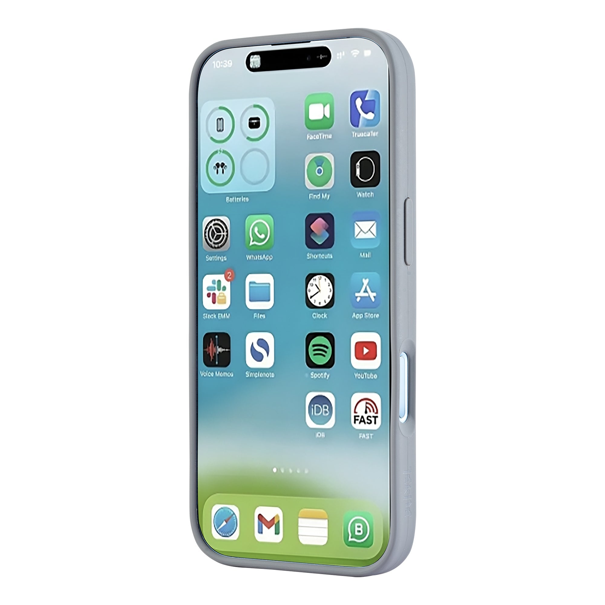 TEKNE Silicone Case Compatible with MagSafe for iPhone 17-Grey