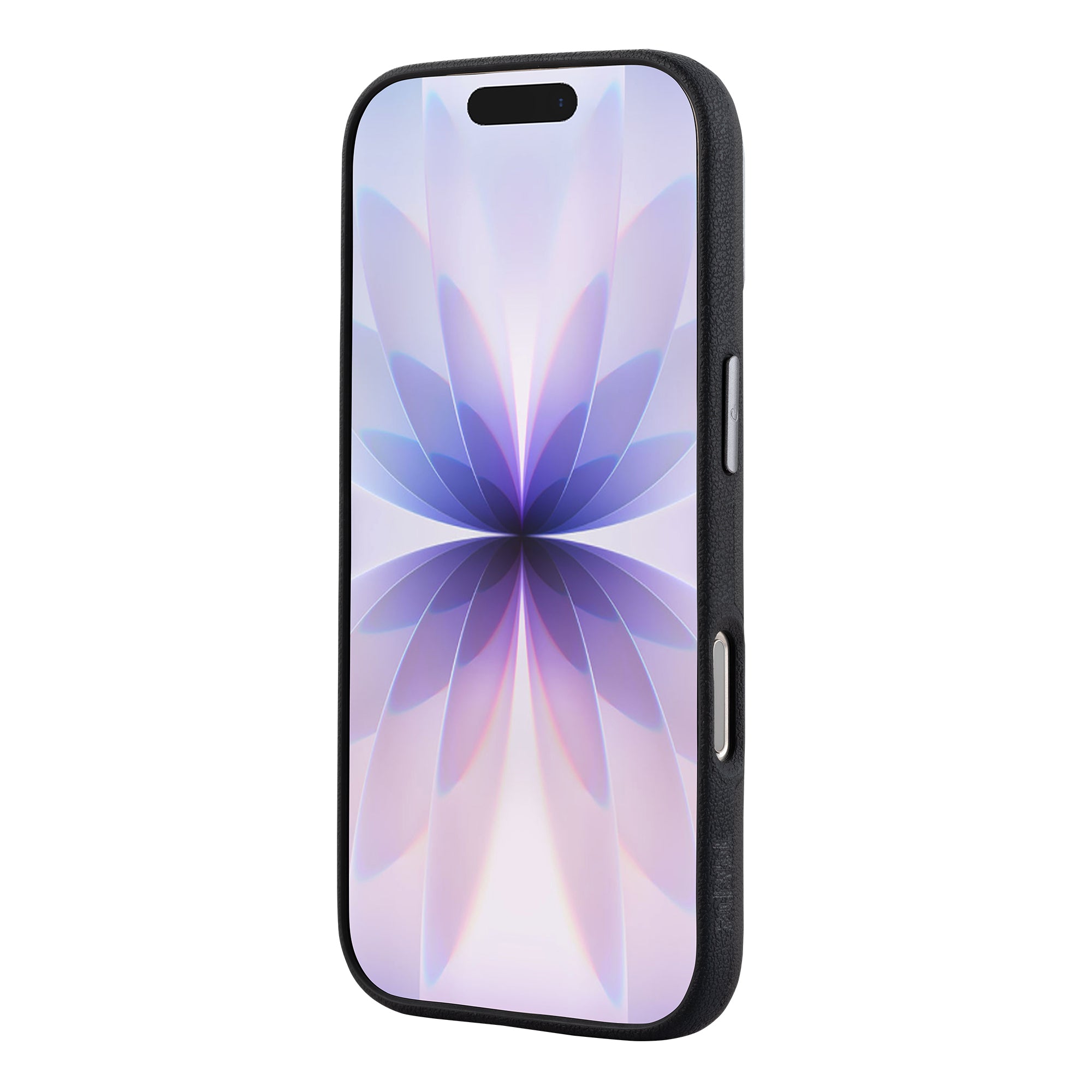 Tekne Vegan Leather Case for iPhone 16 Pro-Black