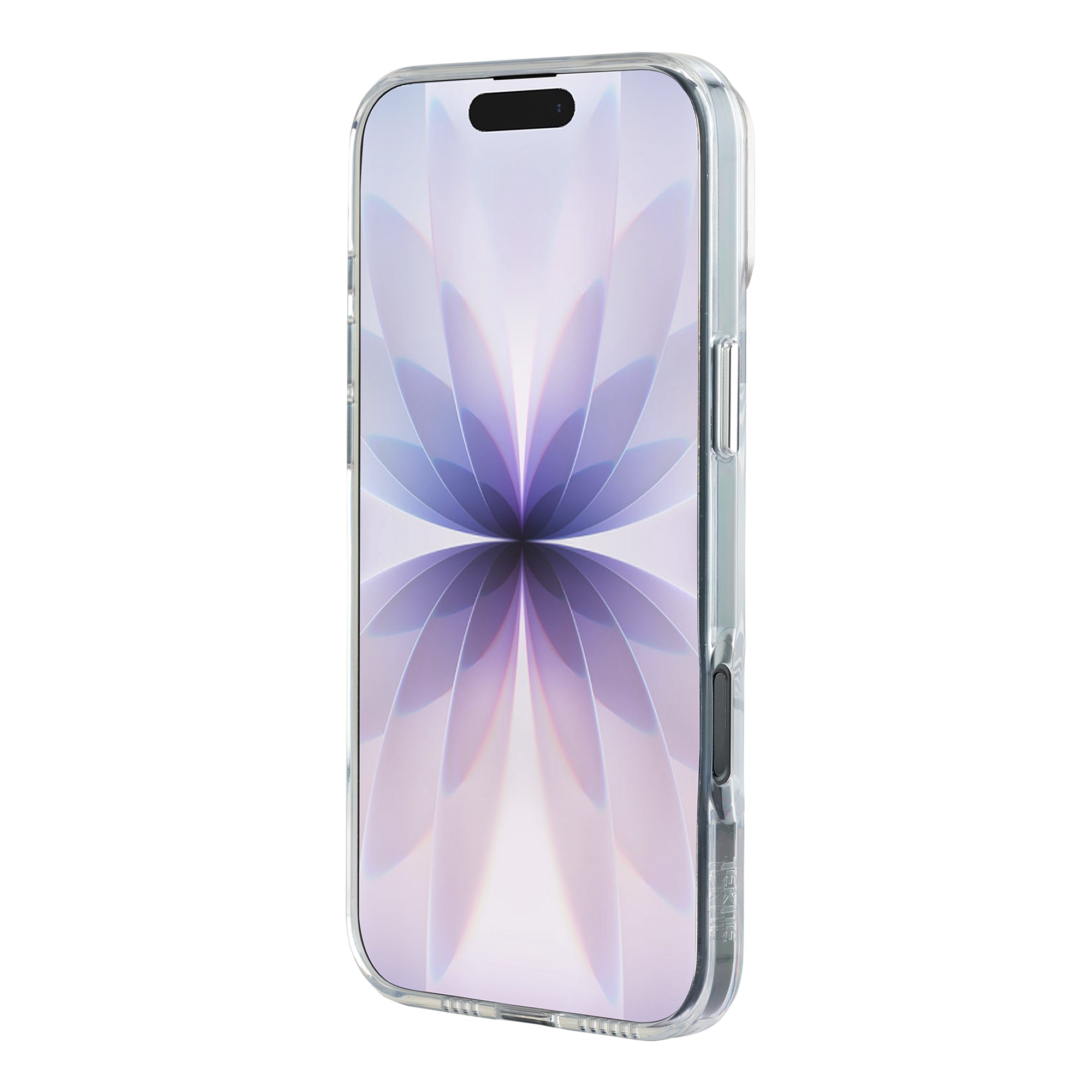 Tekne CRYSTAL Case with Metal Camera Stand for iPhone 16 Plus-White