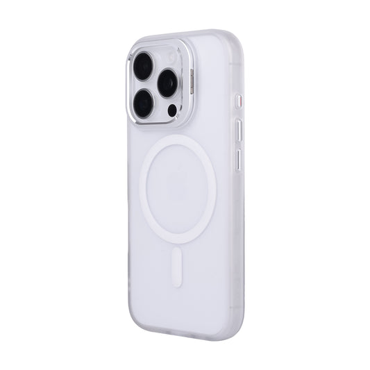 Tekne CLEAR Case with Camera Stand for iPhone 16 Pro Max | Slim, Transparent & Scratch-Resistant - White