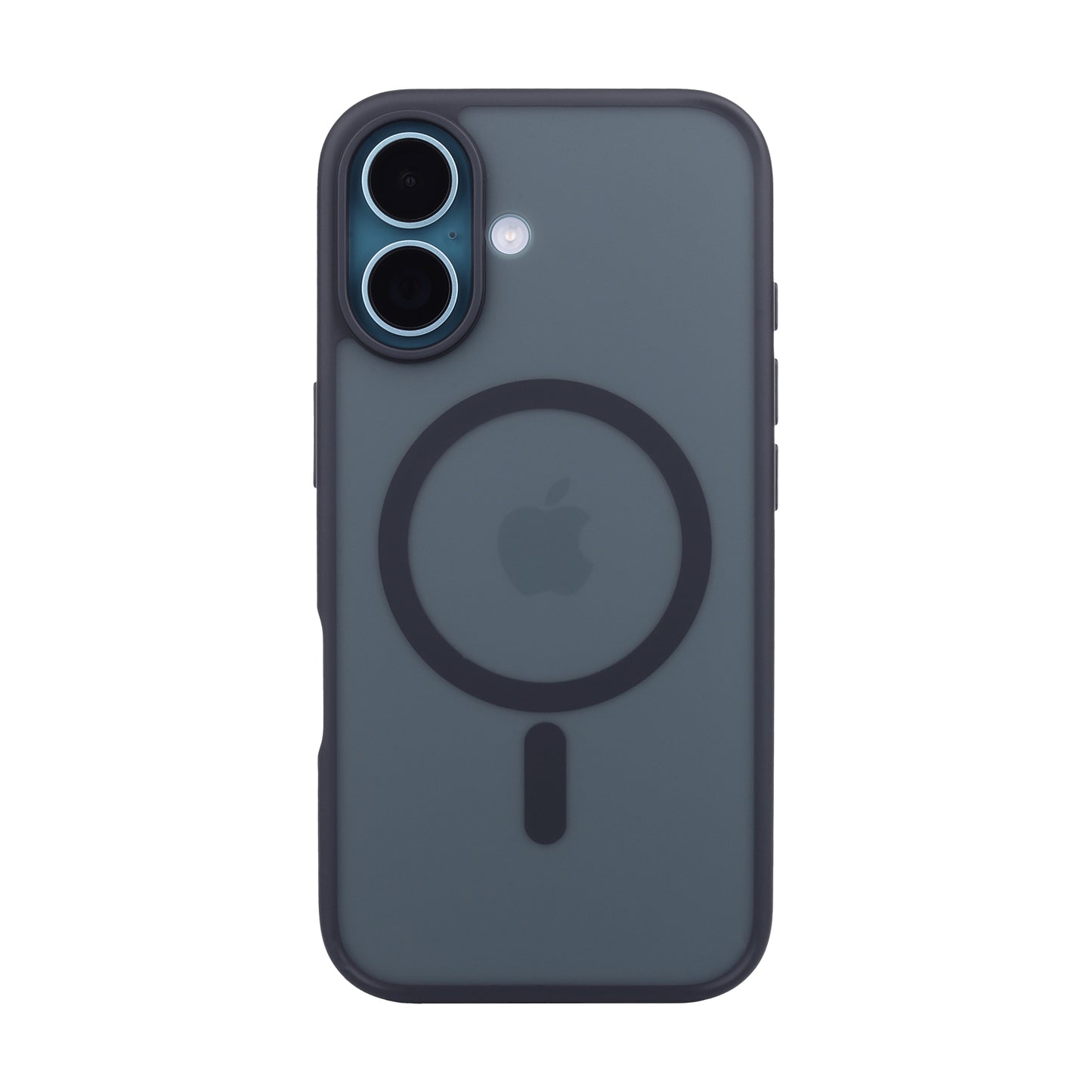 Tekne Matt MagSafe Case for iPhone 16 | Matte Finish | MagSafe Compatible & Scratch-Resistant - Black