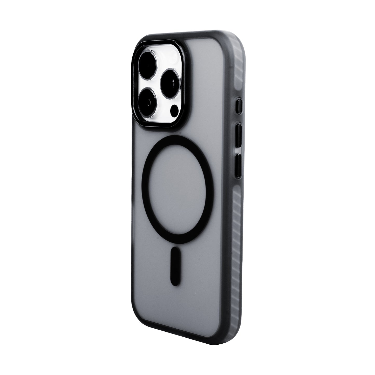 Tekne Matt MagSafe Case for iPhone 16 Pro | Matte Finish | MagSafe Compatible & Scratch-Resistant - Black