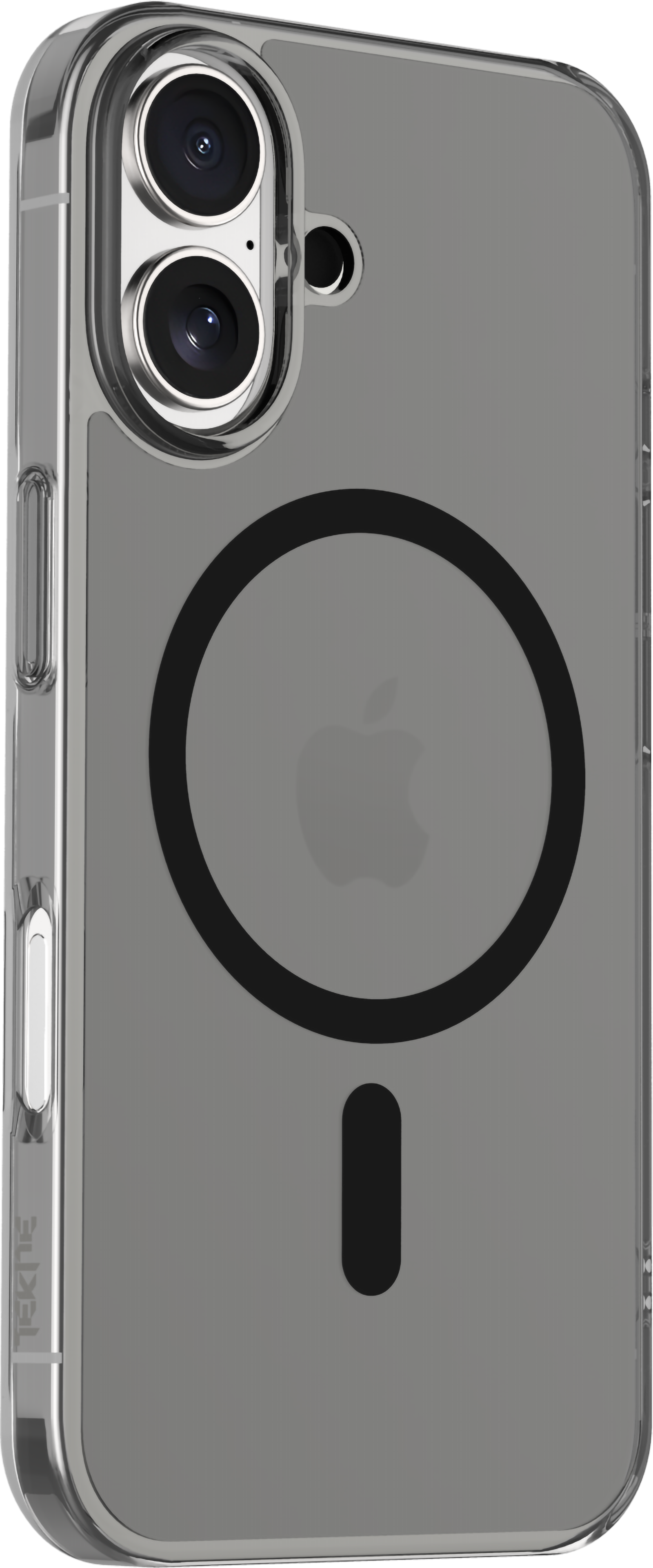 Tekne Crystal Hybrid Case  for iPhone 17 -Clear Black