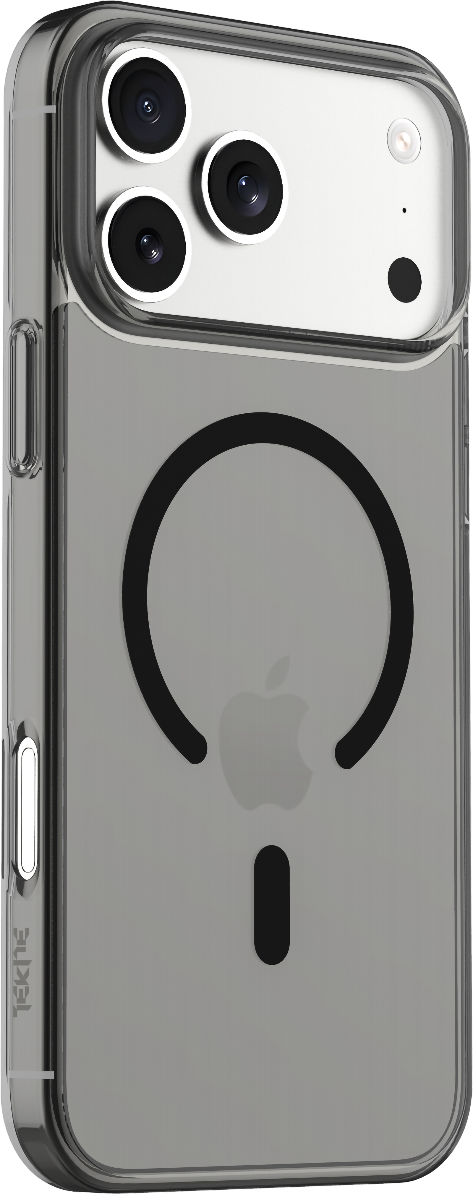 TEKNE Crystal Hybrid Case  for iPhone 17 Pro Max-Clear Black