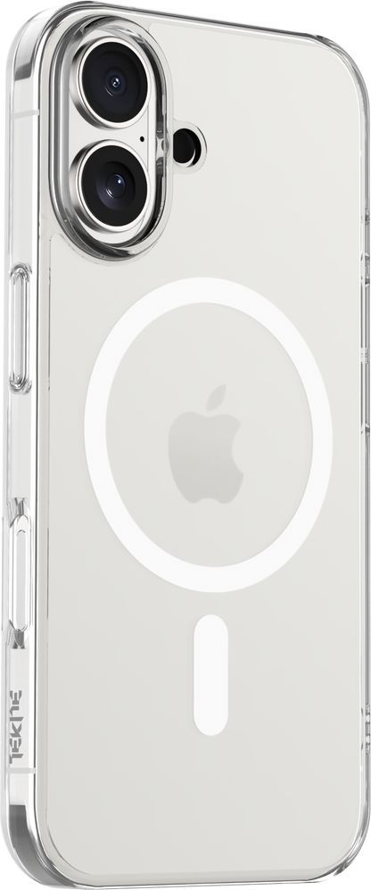 Tekne Crystal Hybrid Case  for iPhone 17-Clear