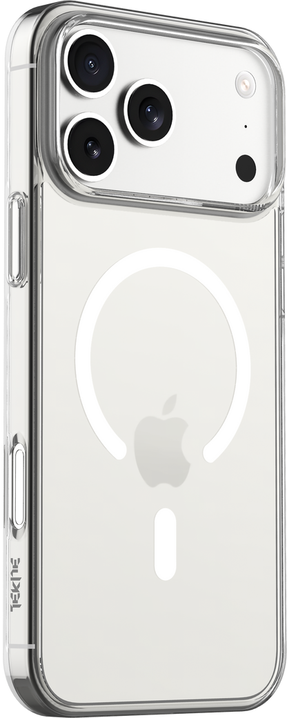 TEKNE Crystal Hybrid Case  for iPhone 17 Pro Max-Clear