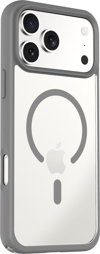 TEKNE Hybrid Protective case   for iPhone 17 Pro Max-Grey
