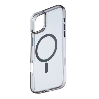 Tekne CRYSTAL Case with Metal Camera Stand for iPhone 16 Plus-Black