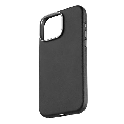 Tekne Vegan Leather Case for iPhone 16 Pro Max-Black