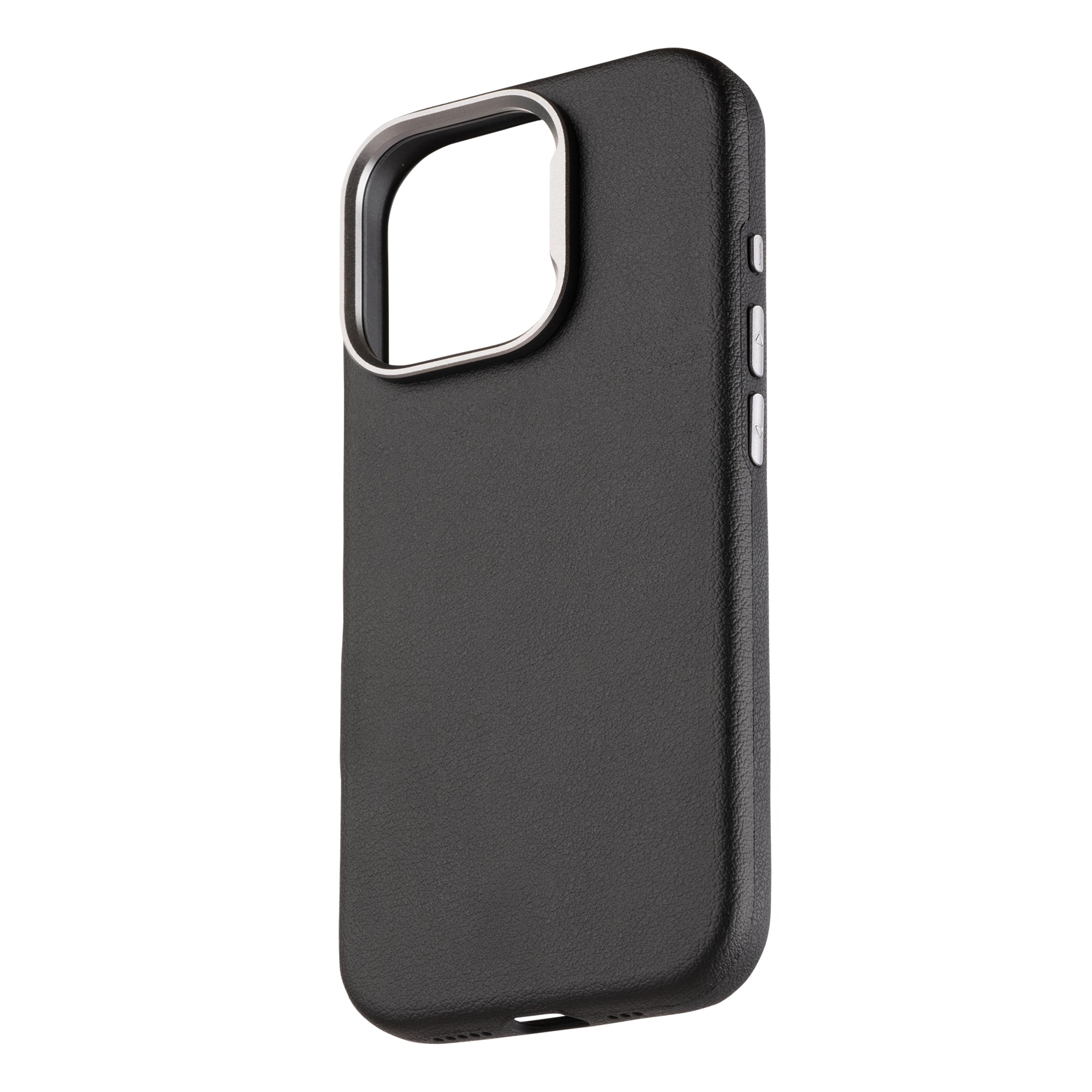 Tekne Vegan Leather Case for iPhone 16 Pro-Black