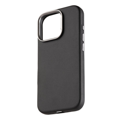 Tekne Vegan Leather Case for iPhone 16 Pro-Black
