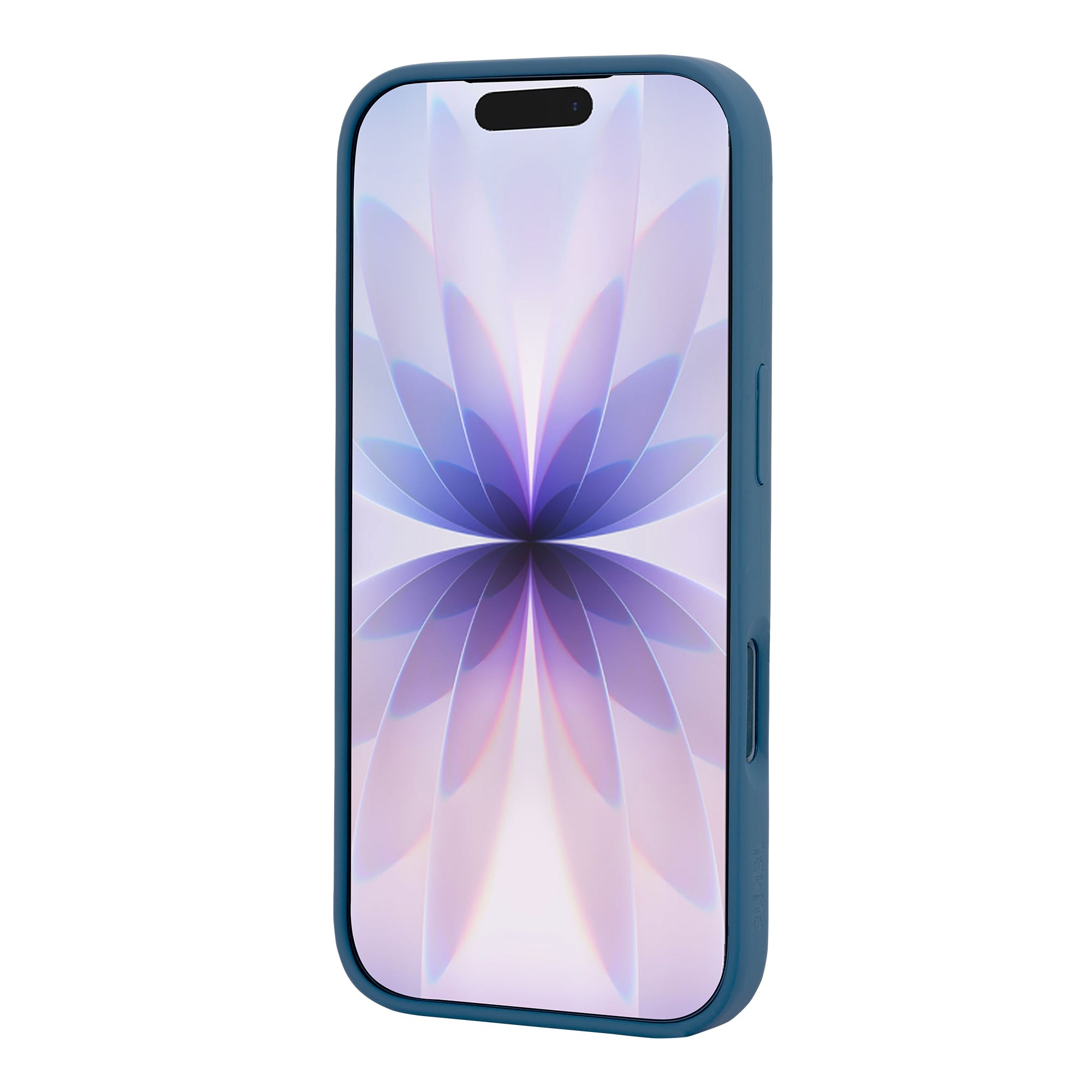 TEKNE Silicone Case Compatible with MagSafe for iPhone 17 Pro-Blue
