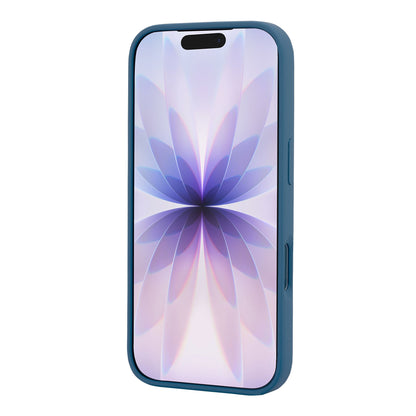 TEKNE Silicone Case Compatible with MagSafe for iPhone 17 Pro-Blue