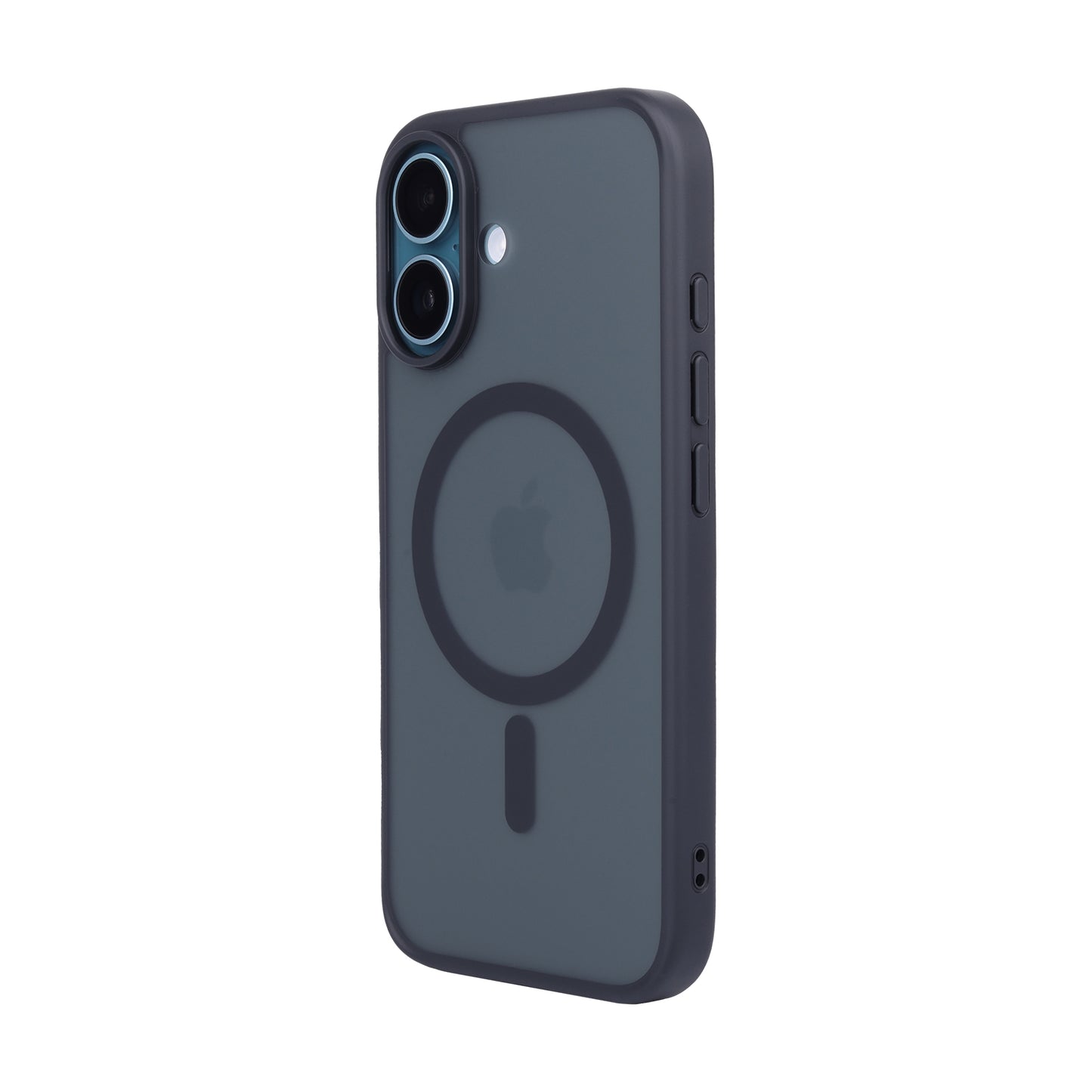 Tekne Matt MagSafe Case for iPhone 16 | Matte Finish | MagSafe Compatible & Scratch-Resistant - Black