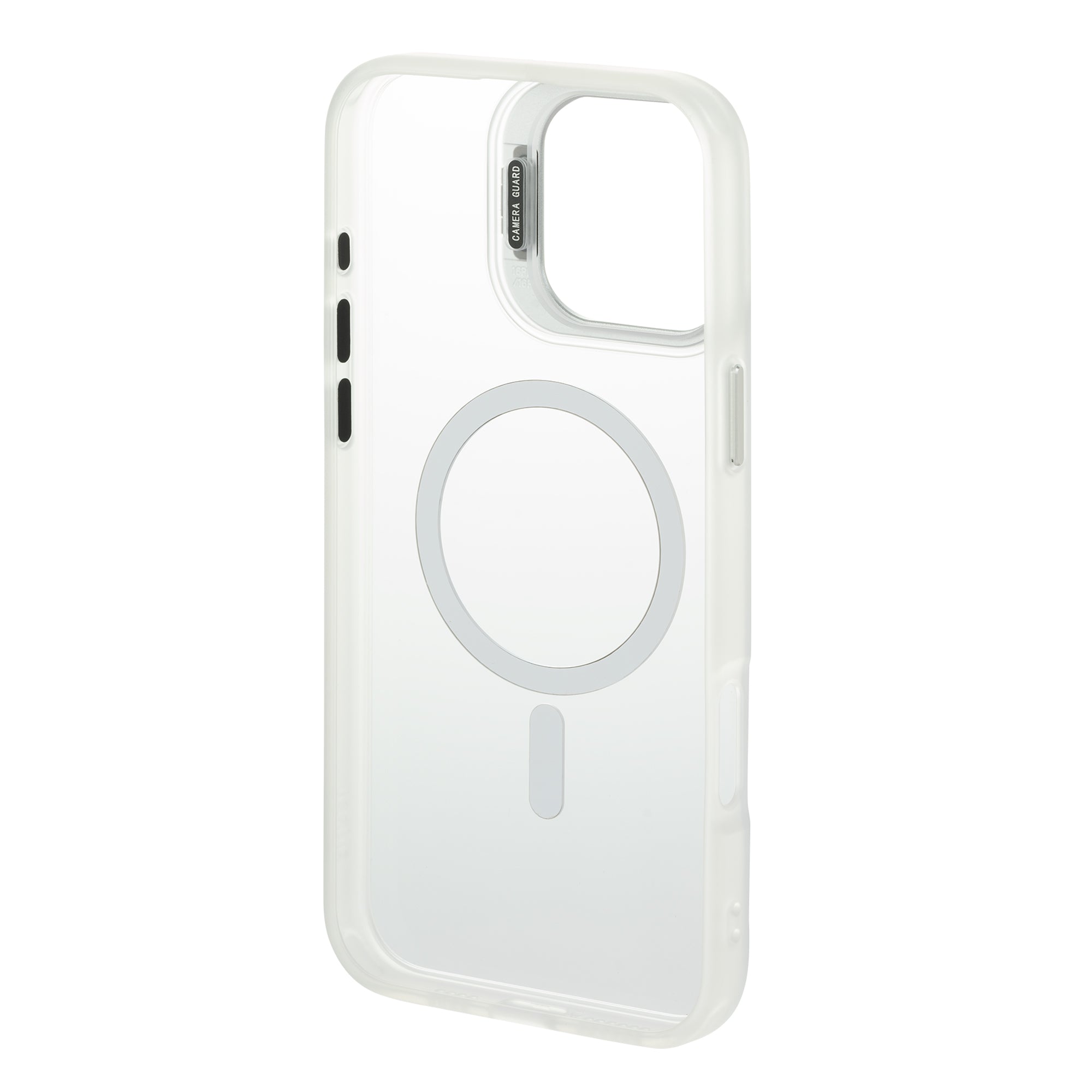 Tekne CRYSTAL Case with Metal Camera Stand for iPhone 16 Pro Max-Grey