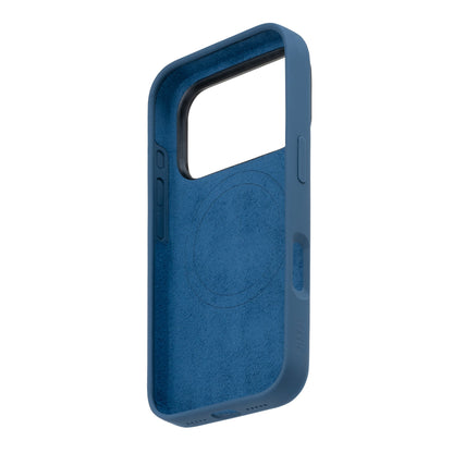 TEKNE Silicone Case Compatible with MagSafe for iPhone 17 Pro-Blue