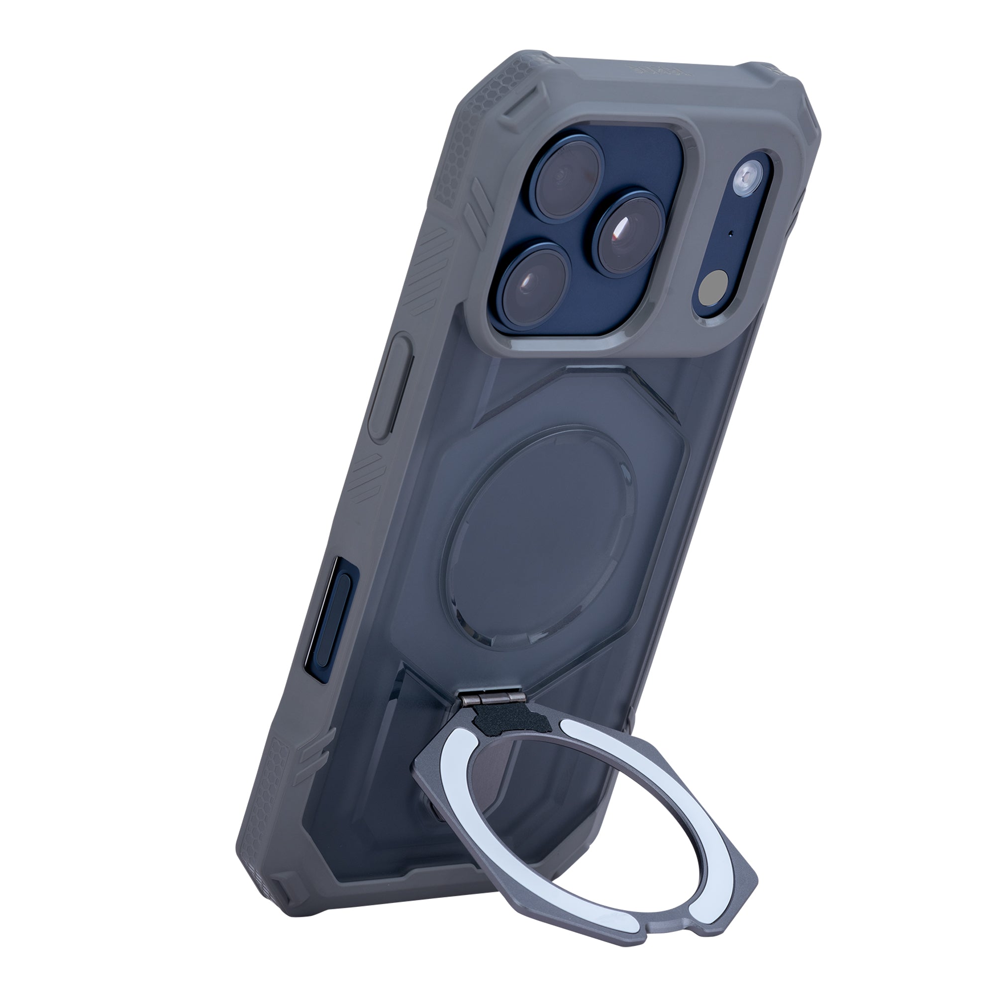 TEKNE Titan Defender Case for iPhone 17 Pro-Grey