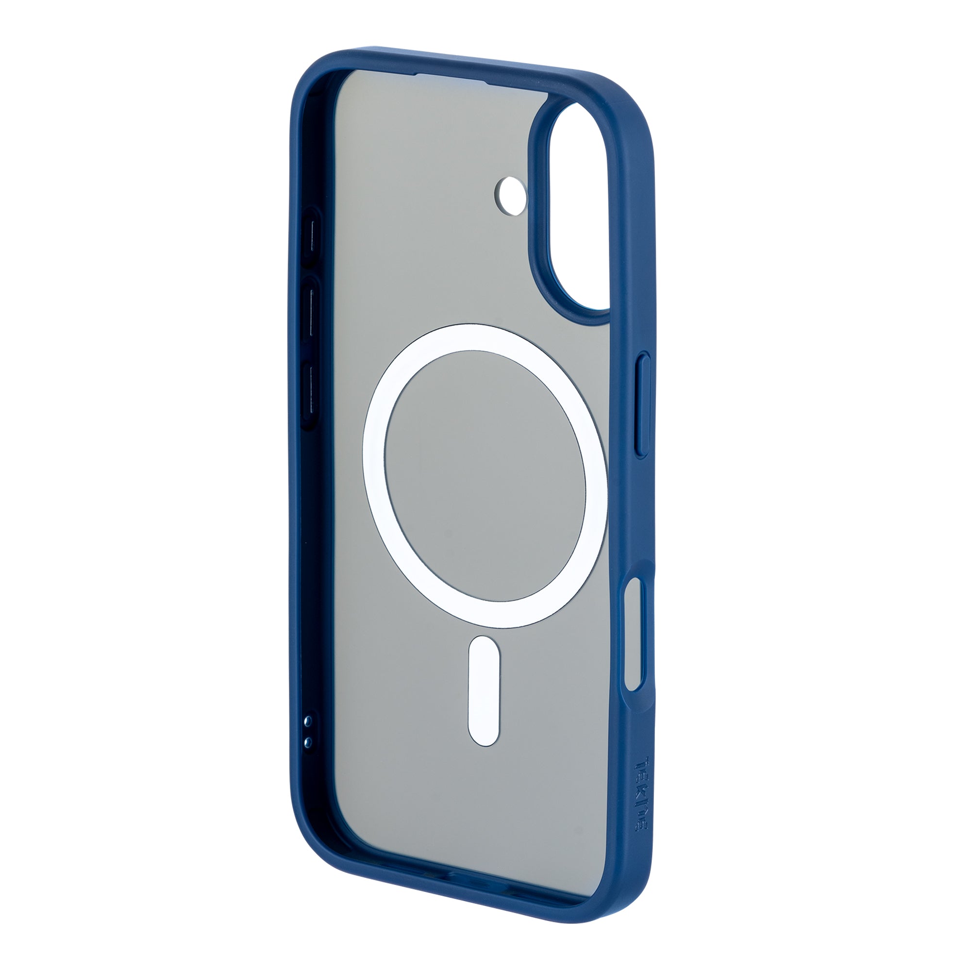 Tekne CLEAR Case with Camera stand for iPhone 16-Grey