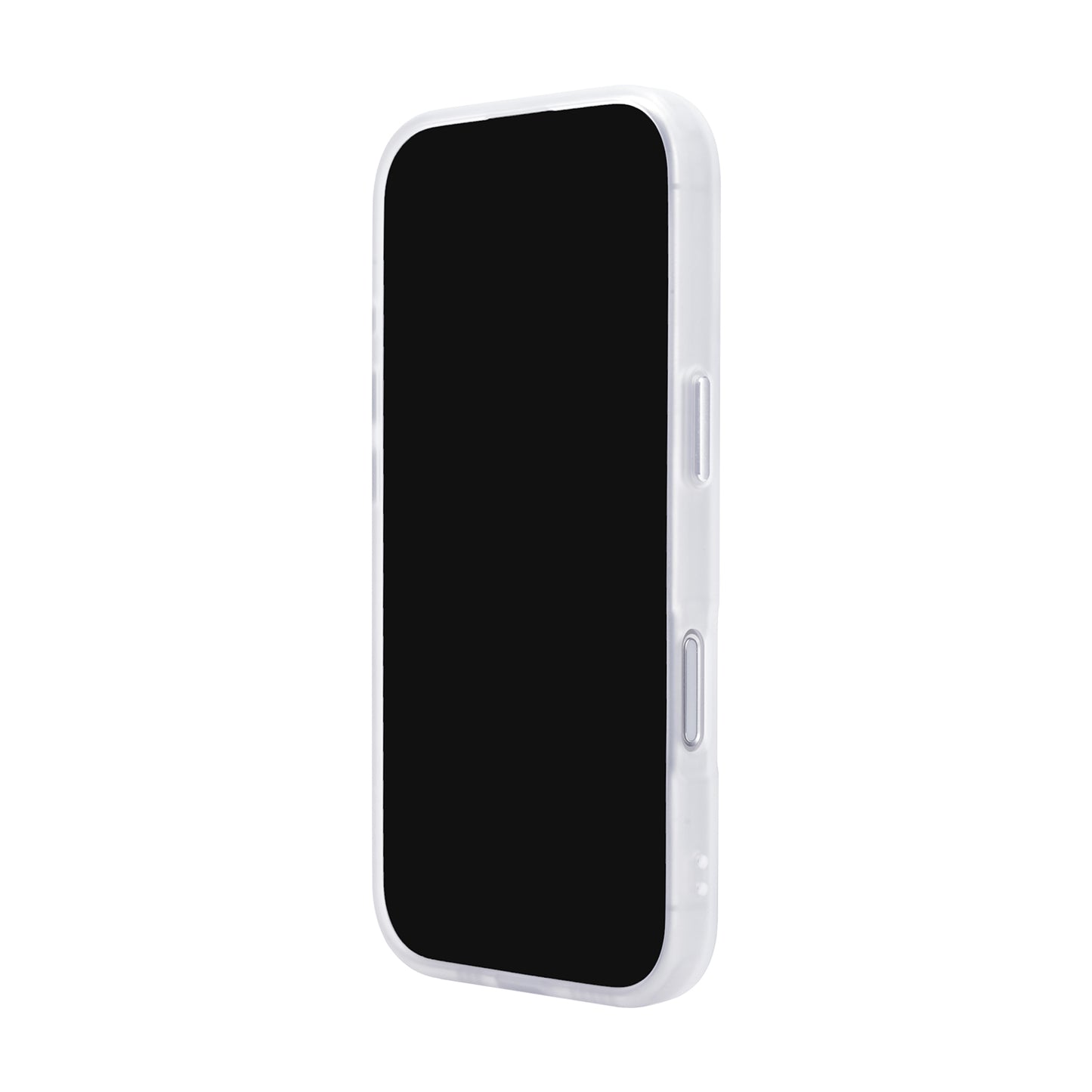 Tekne CLEAR Case with Camera Stand for iPhone 16 Pro Max | Slim, Transparent & Scratch-Resistant - White