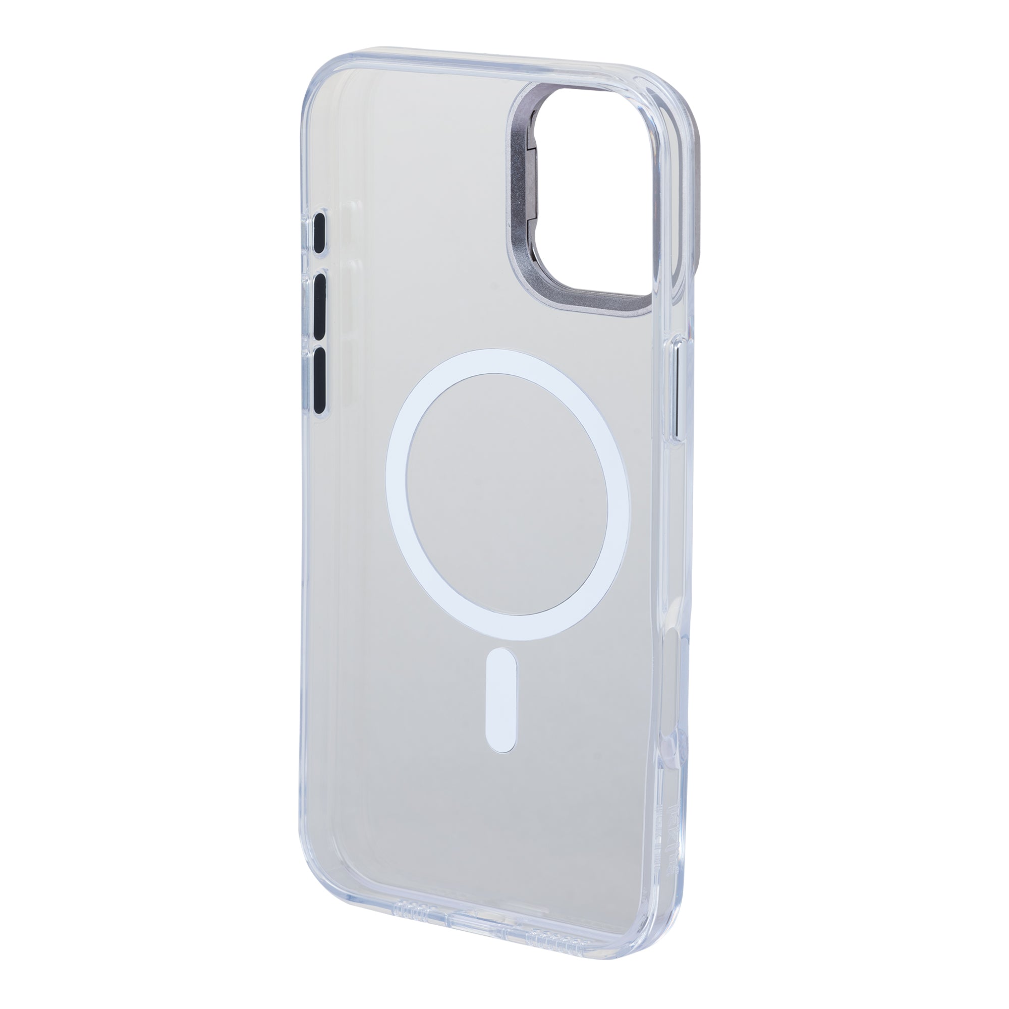 Tekne CRYSTAL Case with Metal Camera Stand for iPhone 16 Plus-White