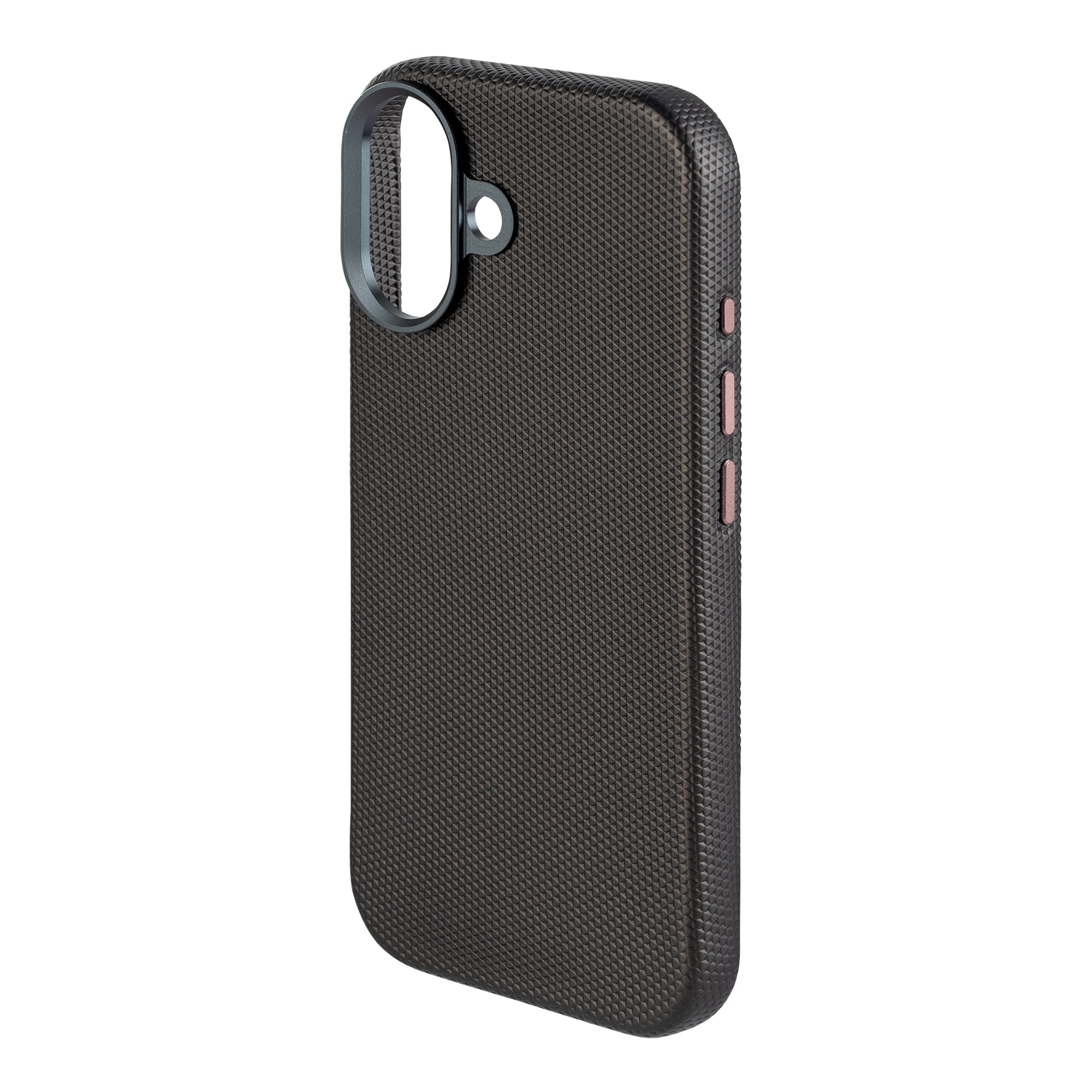 TEKNE Textura Vegan Leather Case  for iPhone 17-Grey