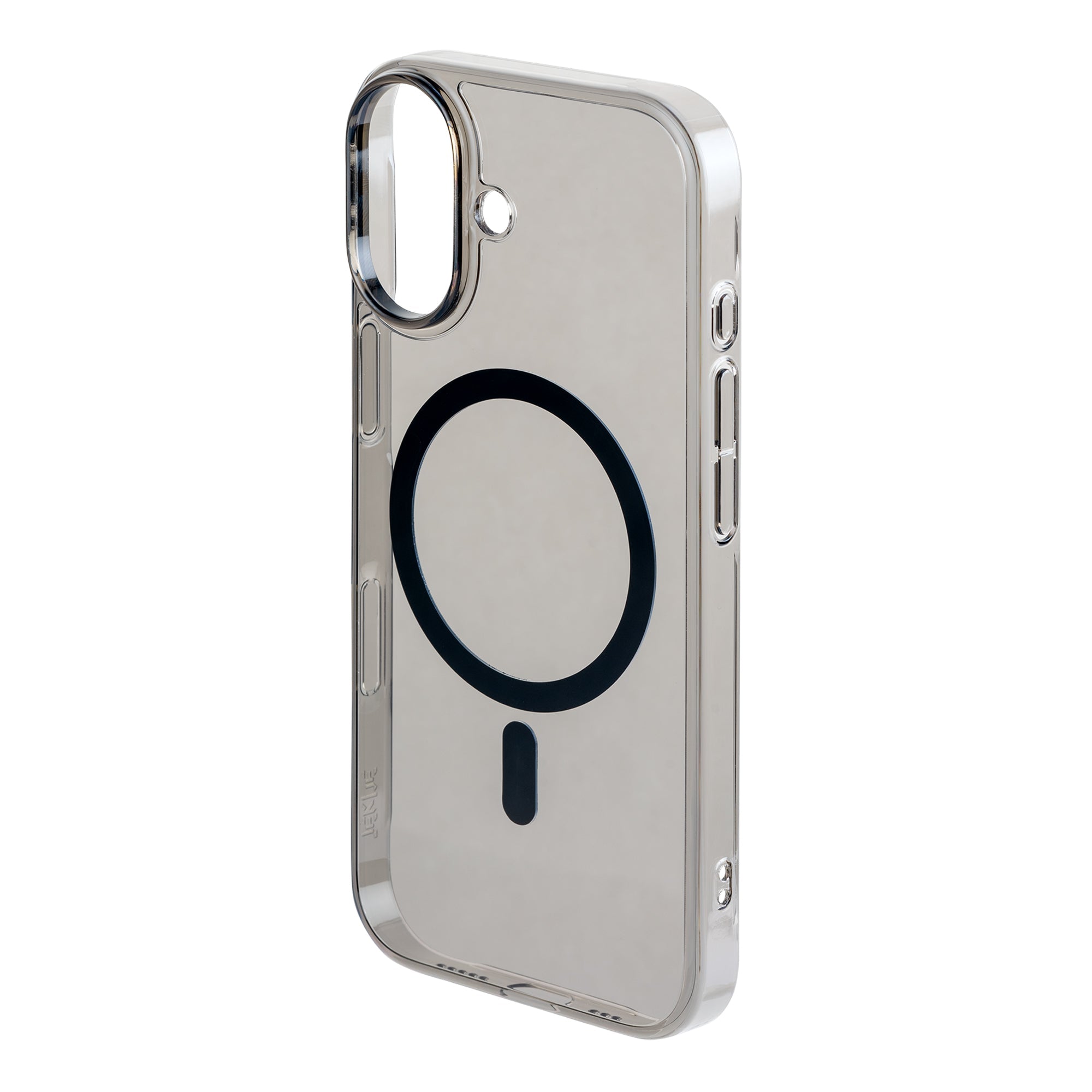 TEKNE Crystal Hybrid Case  for iPhone 17 -Clear Black