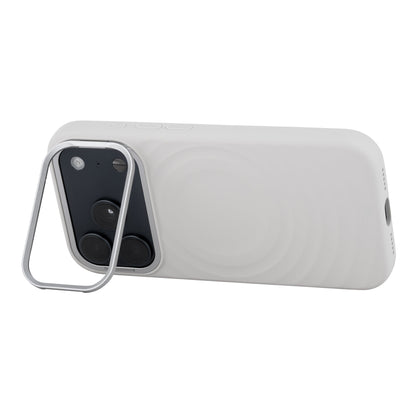 TEKNE WaveStand Silicone Case for iPhone 17 Pro-Beige