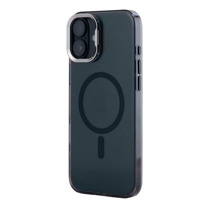 Tekne CRYSTAL Case with Metal Camera Stand for iPhone 16 Plus-Black