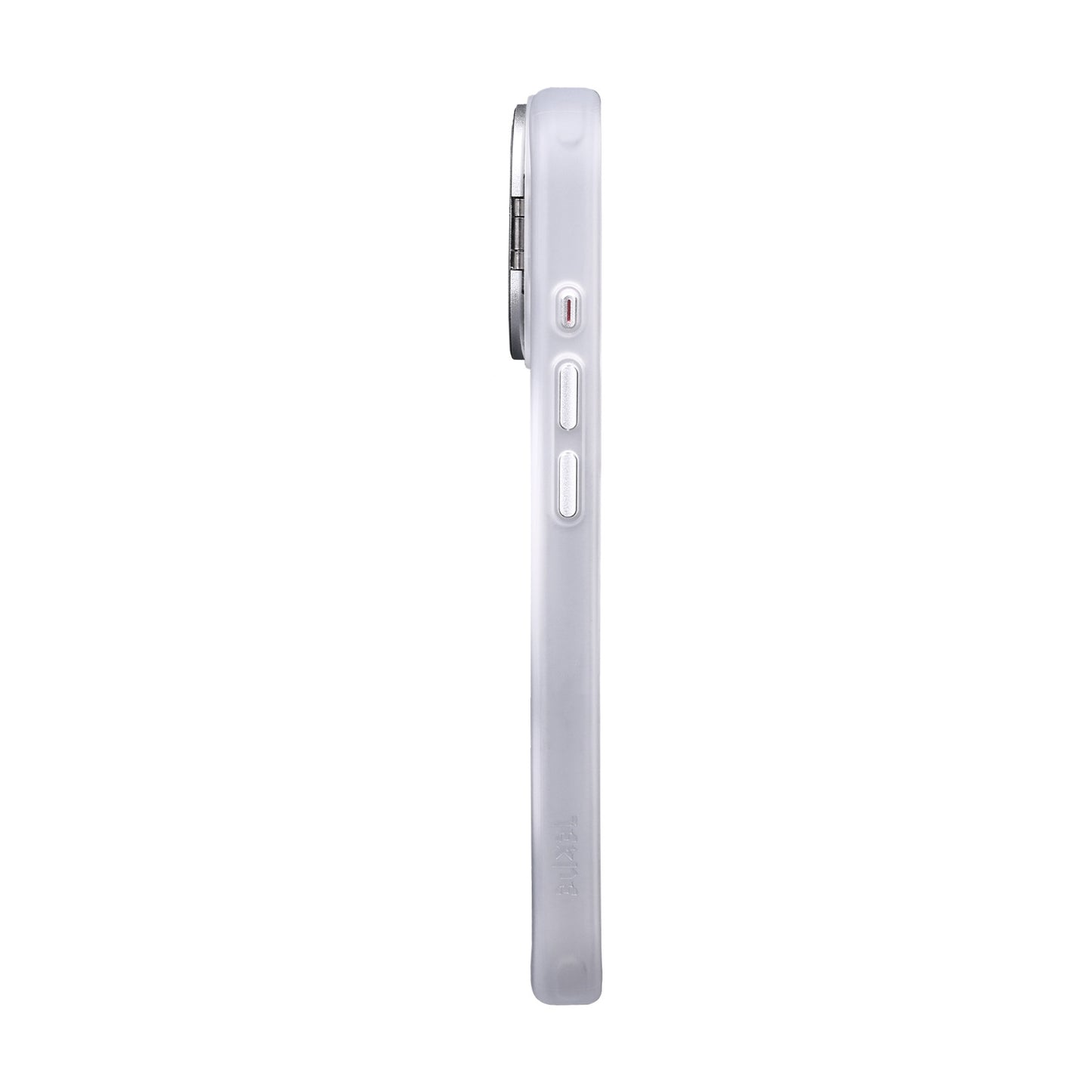 Tekne CLEAR Case with Camera Stand for iPhone 16 | Slim, Transparent & Scratch-Resistant - White
