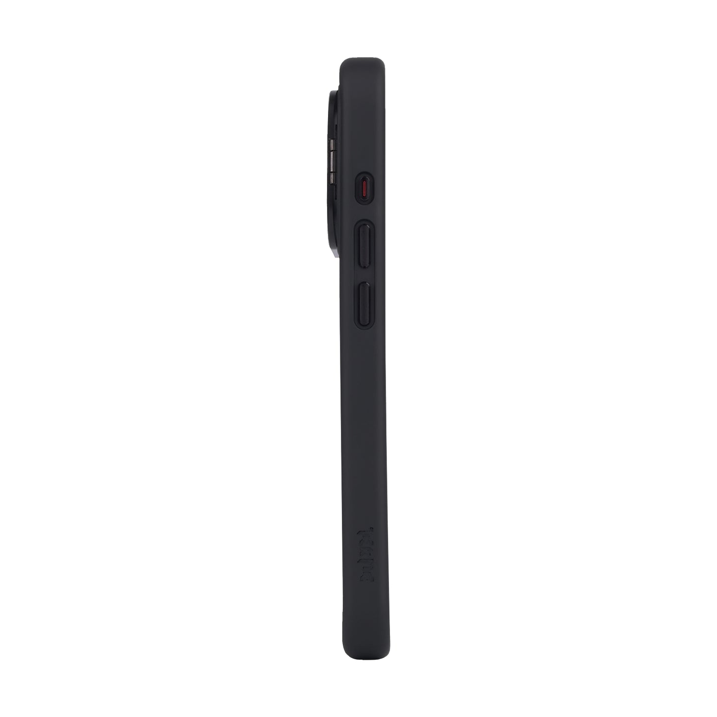 Tekne CLEAR Case with Camera Stand for iPhone 16 Pro | Slim, Transparent & Scratch-Resistant - Black