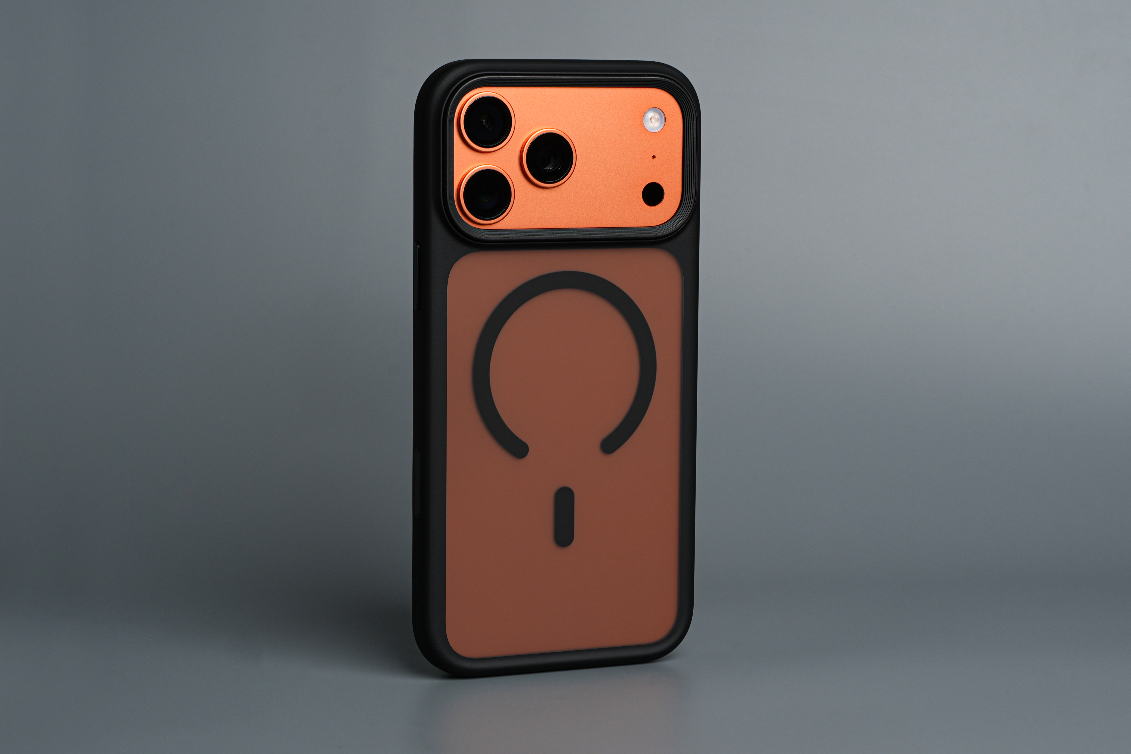 TEKNE Hybrid Frost Matte case   for iPhone 17 Pro Max-Black