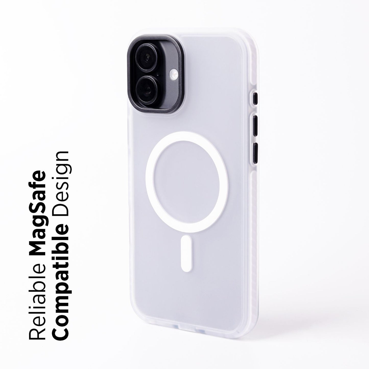 Tekne ARMOUR Case for iPhone 16 Plus | Rugged Drop Protection | Shockproof & Secure Grip - Matt Clear