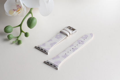 Tekne Floro Leather Band|Light Purple