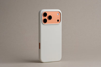 TEKNE Silicone Case Compatible with MagSafe for iPhone 17 Pro Max-Beige
