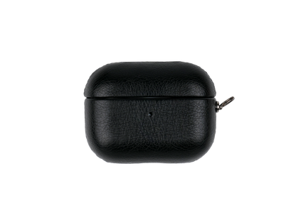TEKNE Vegan Leather case for Airpods-Black