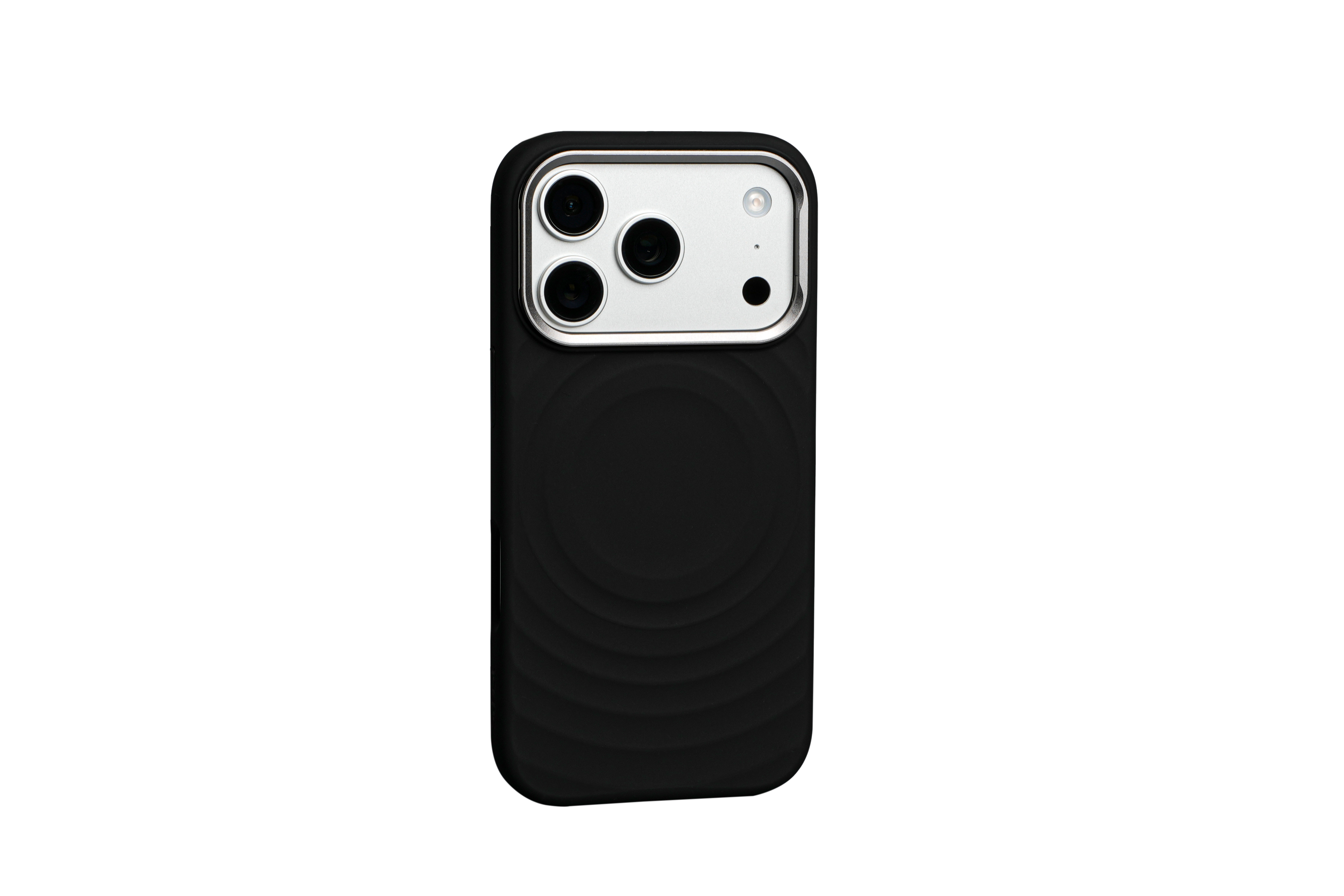 TEKNE WaveStand Silicone Case for iPhone 17 Pro Max- Black
