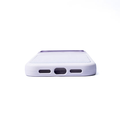 Tekne Silicone Weave case for iPhone 18 Pro- Purple